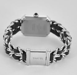 Montre CHANEL "Première" en acier et cuir - Castafiore