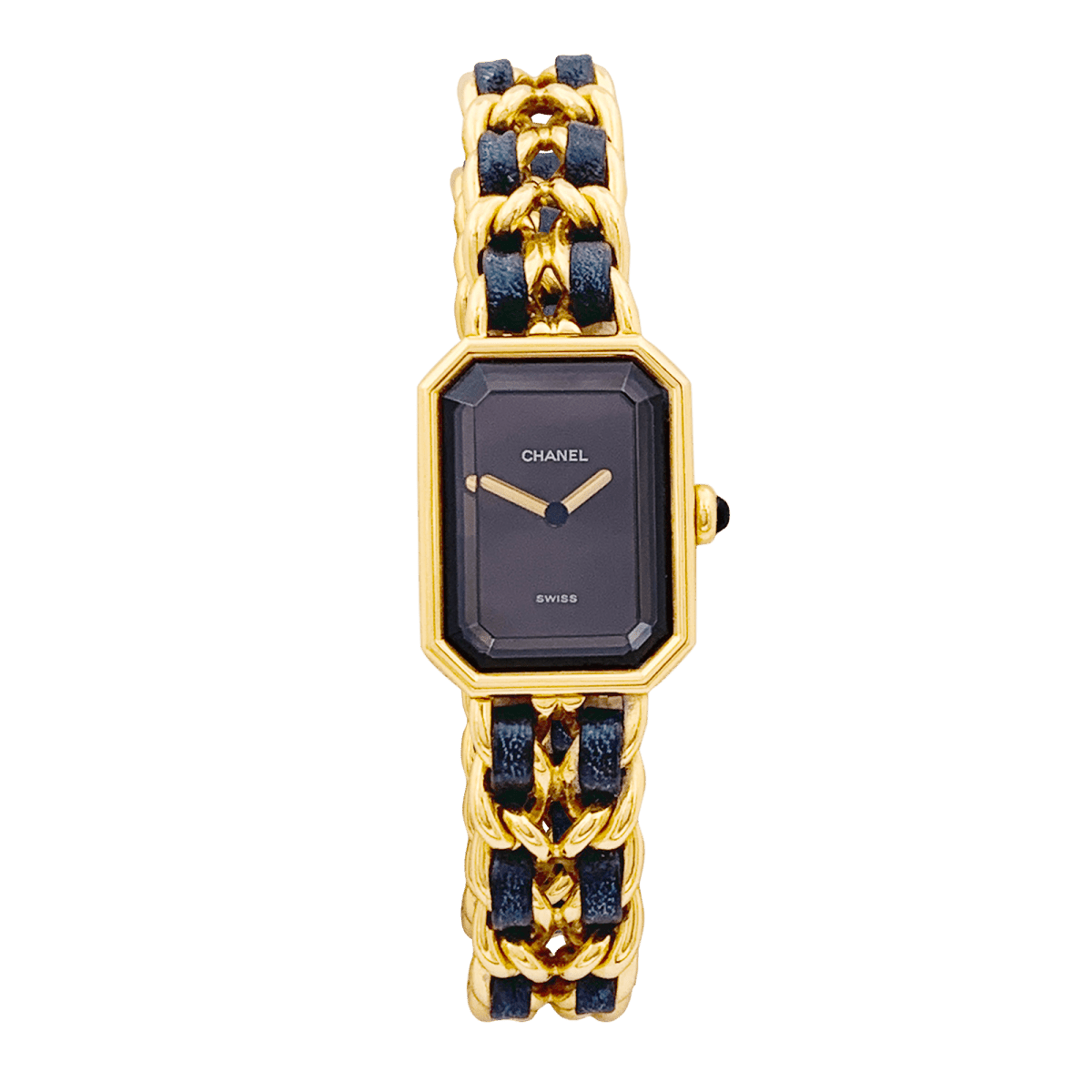 Montre CHANEL "Première" en acier et cuir - Castafiore