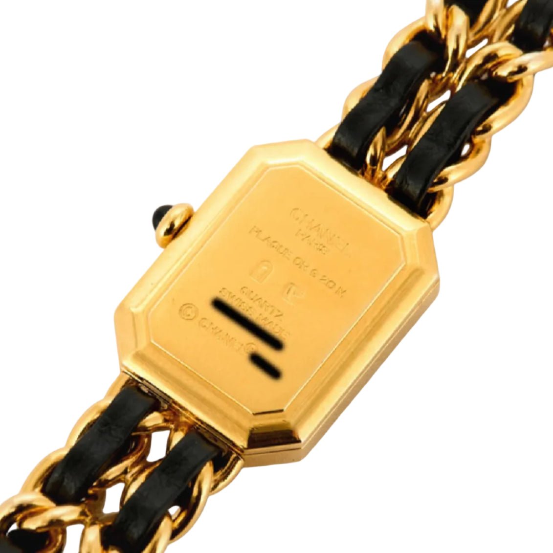 Montre CHANEL "Première" en cuir - Castafiore