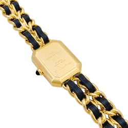 Montre CHANEL "Première" en or, acier et cuir - Castafiore