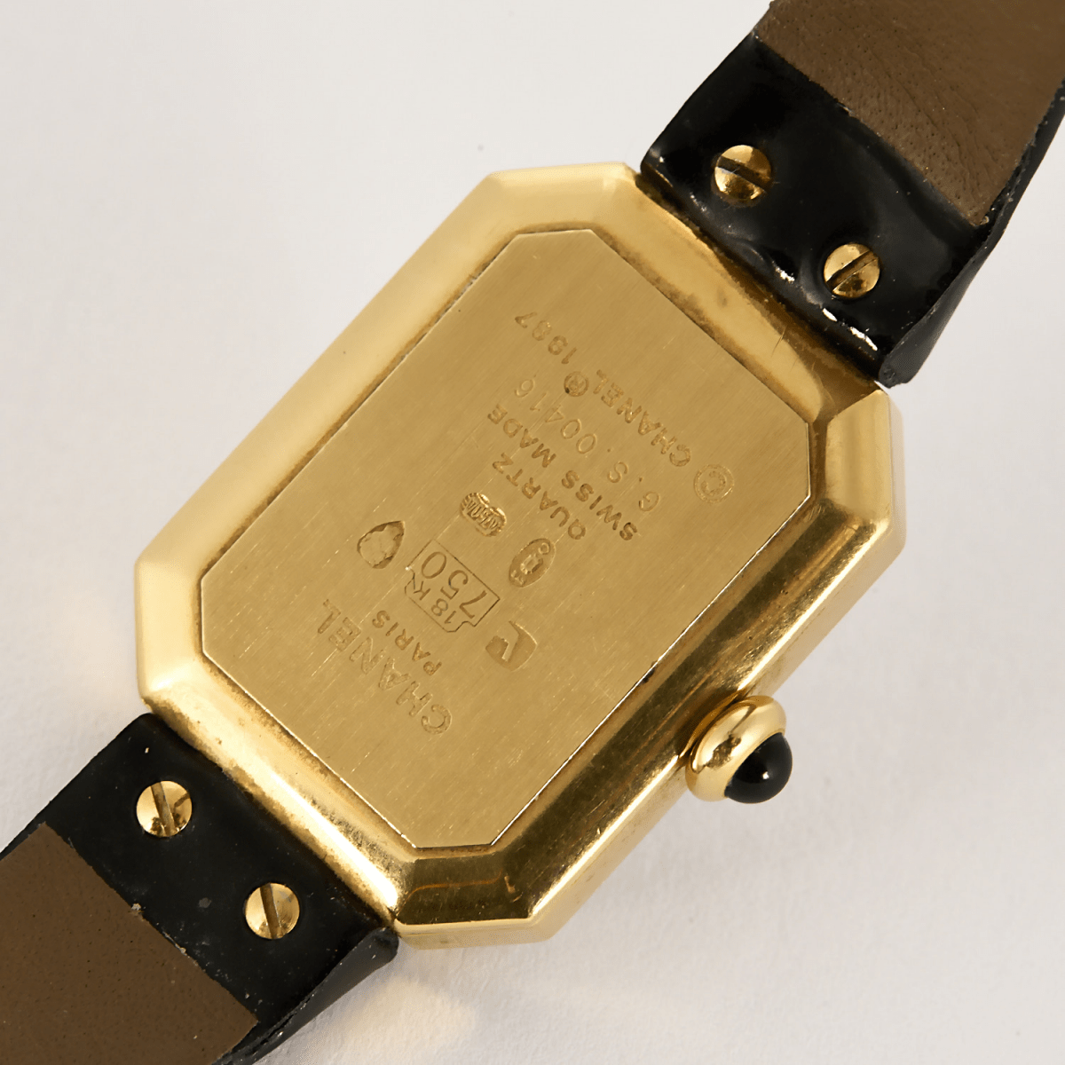 Montre Chanel Première en or jaune 18 carats - Castafiore