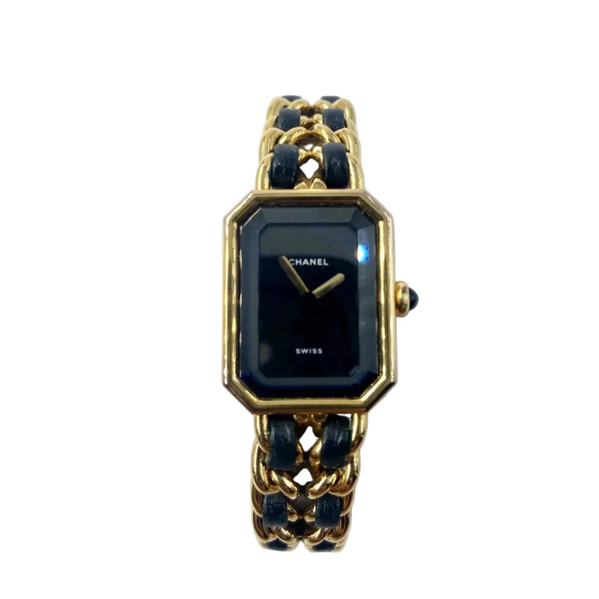 Montre CHANEL "Première" en plaqué et cuir - Castafiore