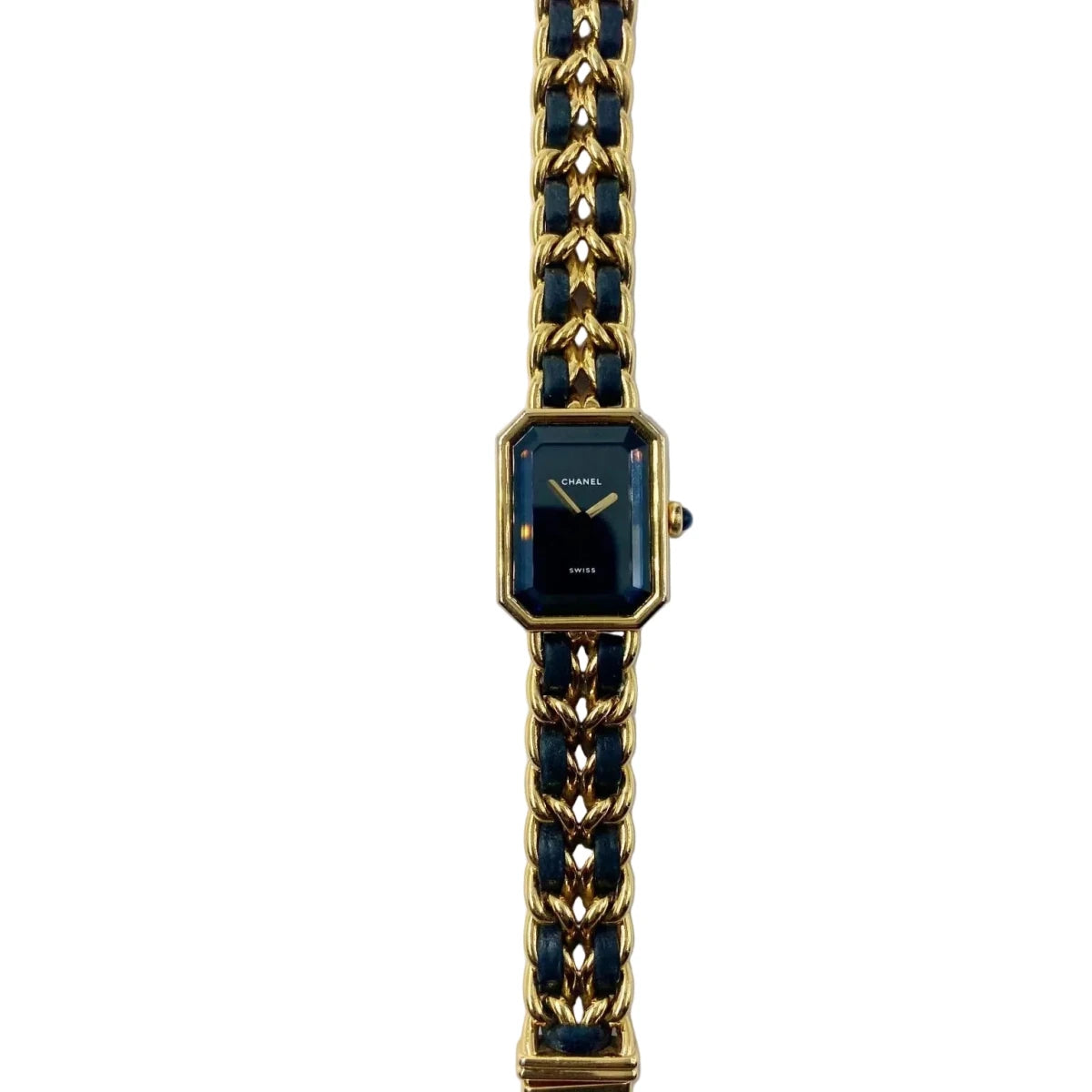 Montre CHANEL "Première" en plaqué et cuir - Castafiore