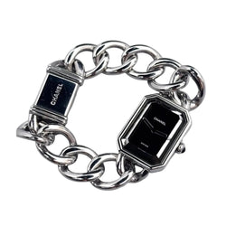 Montre CHANEL "Première Gourmette" en acier et quartz - Castafiore