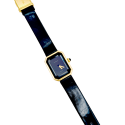 Montre Chanel "Première" or jaune. - Castafiore