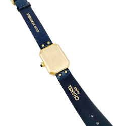 Montre Chanel "Première" or jaune. - Castafiore