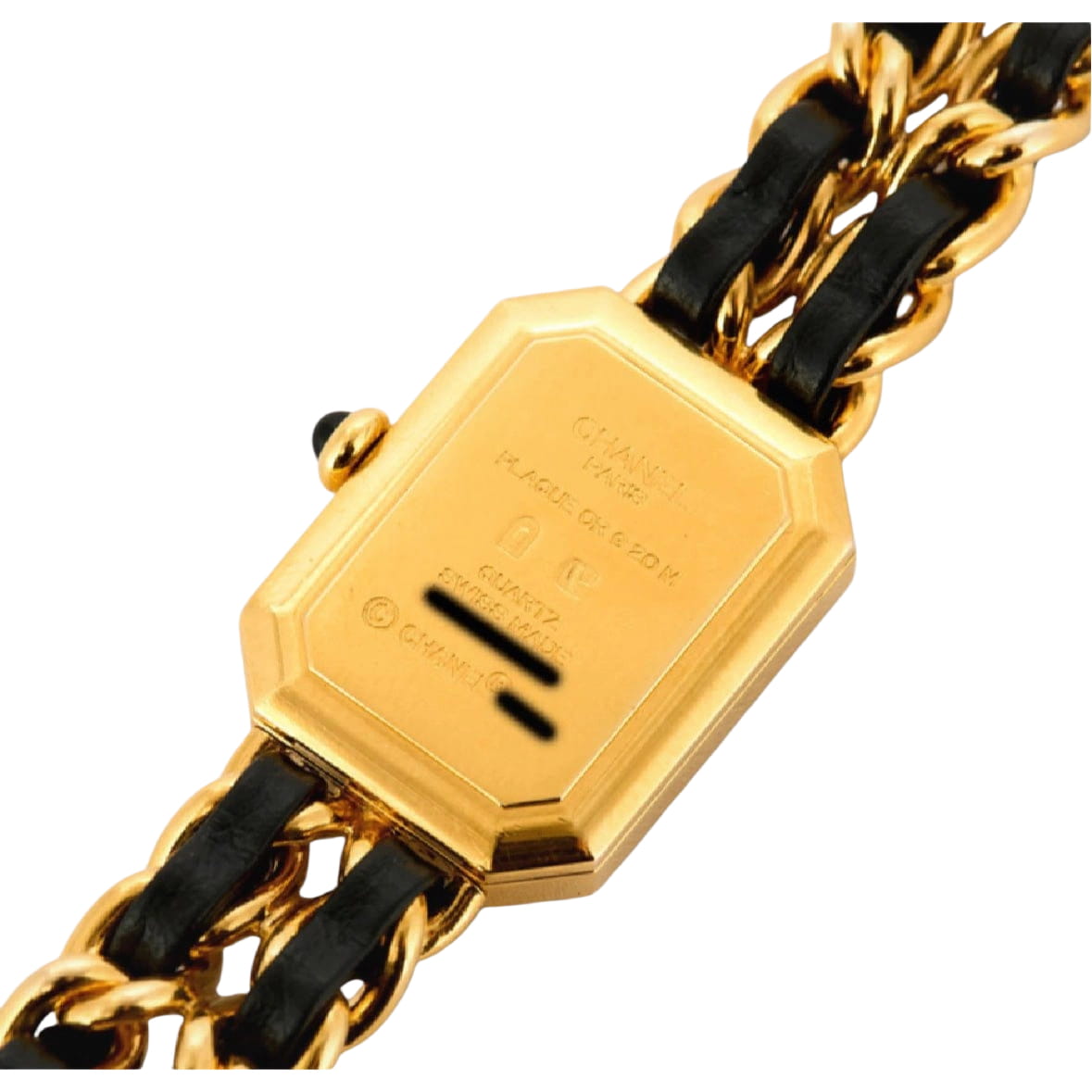 Montre CHANEL Première – Plaqué or / Taille L - Castafiore