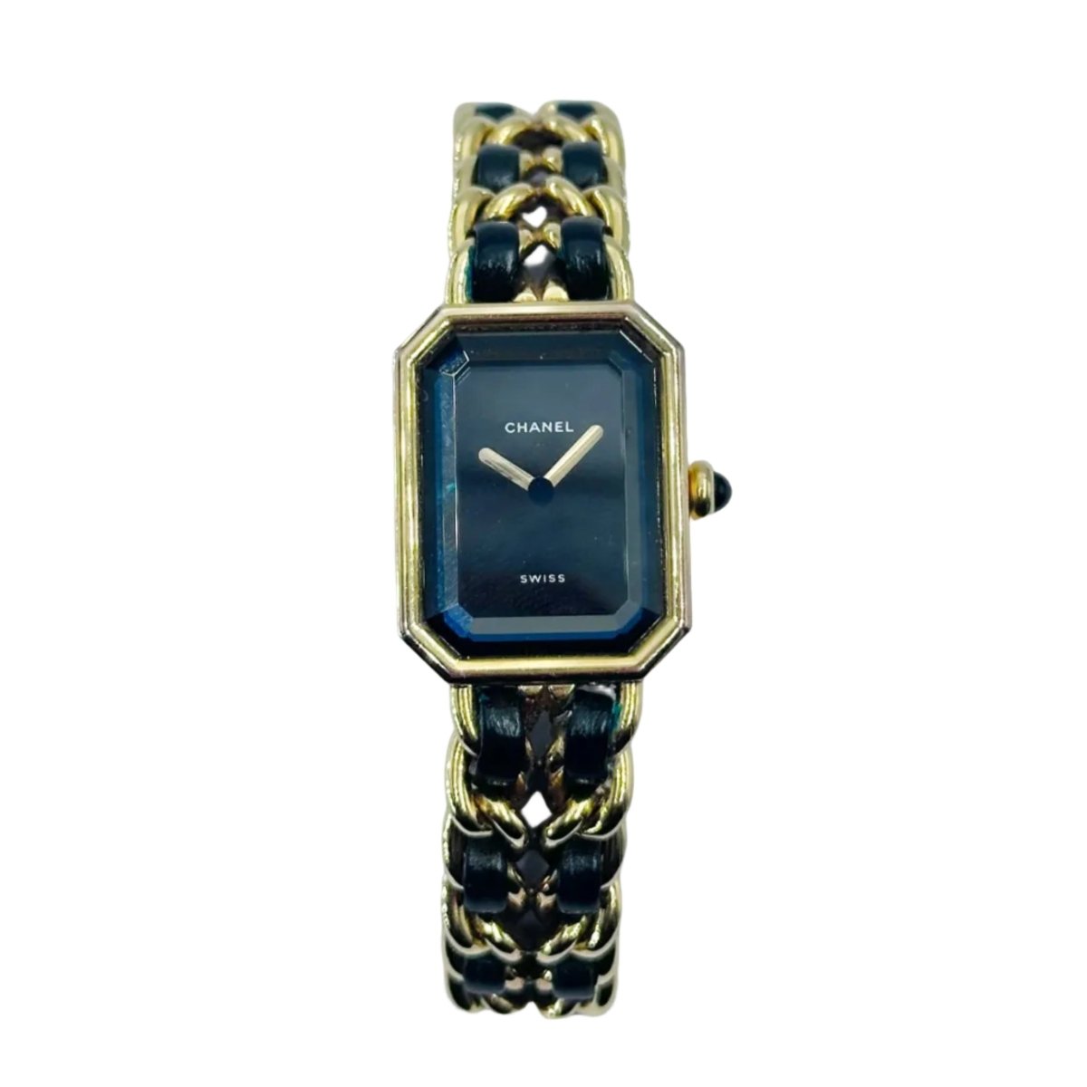 Montre CHANEL "Premlère" en plaqué et cuir - Castafiore