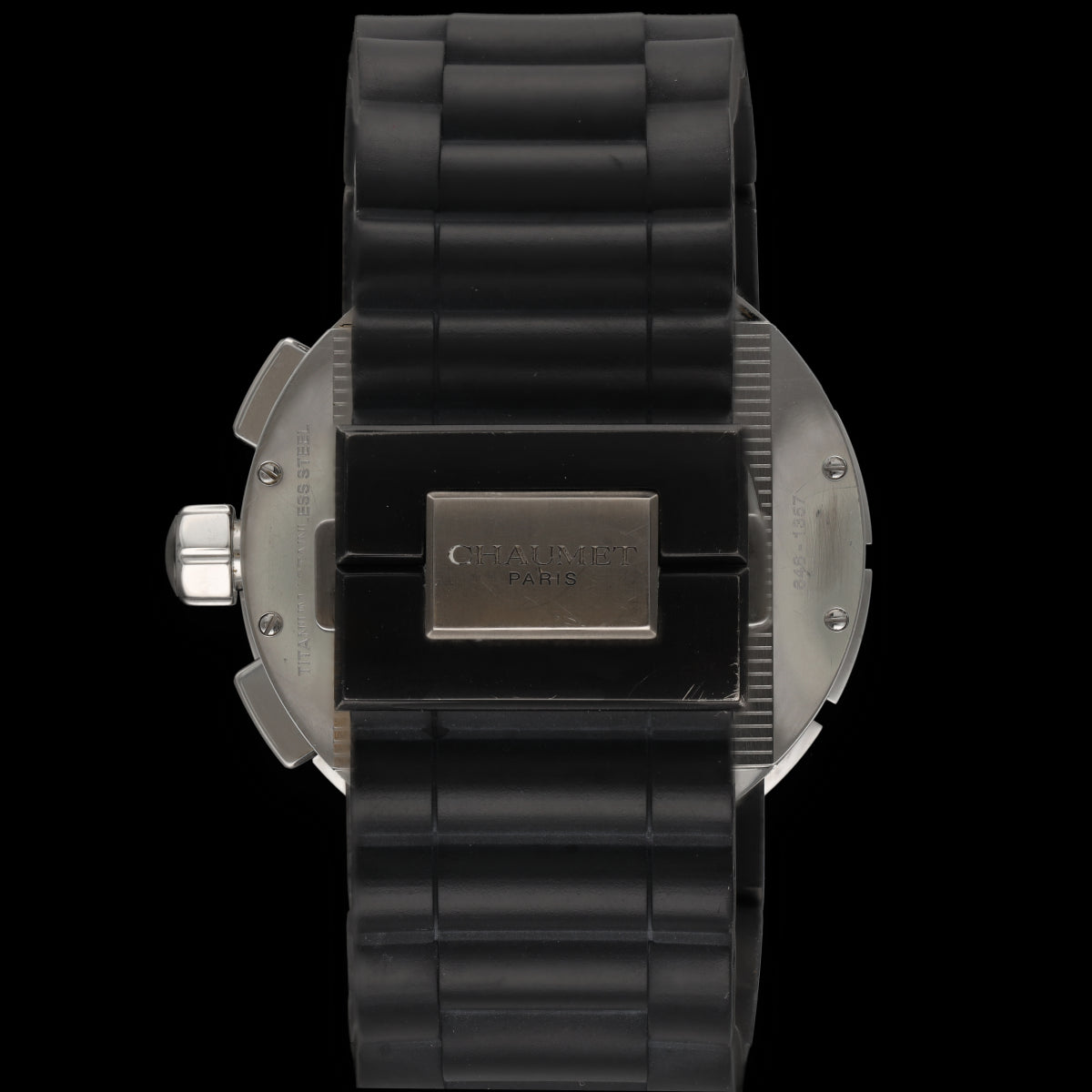 Montre Chaumet Class One Chrono XXL PVD et Acier pour homme automatique vers 2015. 44 mm. - Castafiore