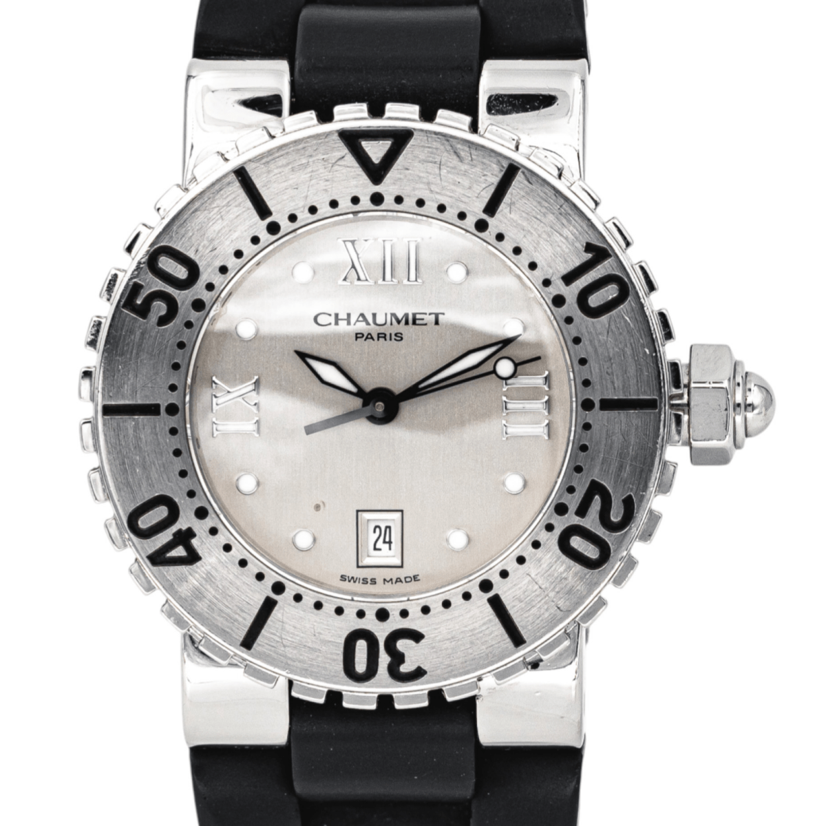 Montre CHAUMET "Class One" en acier ET QUARTZ - Castafiore