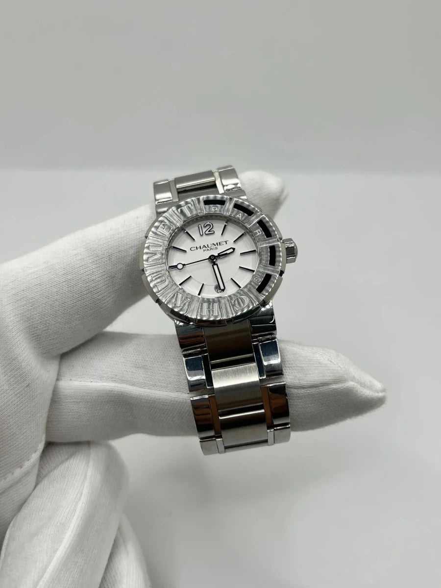 Montre CHAUMET "Class One" en acier inoxydable - Castafiore
