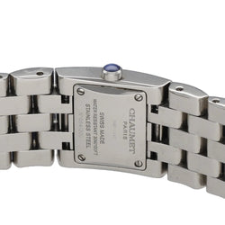 Montre CHAUMET "Khésis Cristal" en acier et diamants - Castafiore
