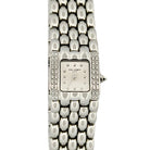 Montre CHAUMET "Khesis" en acier et diamants - Castafiore