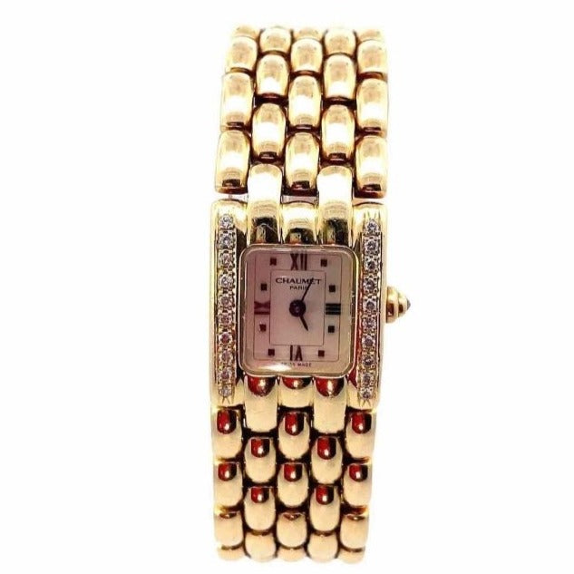 Montre Chaumet Khesis en or et diamants - Castafiore