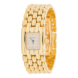 Montre CHAUMET "Khésis" en or jaune et diamant - Castafiore