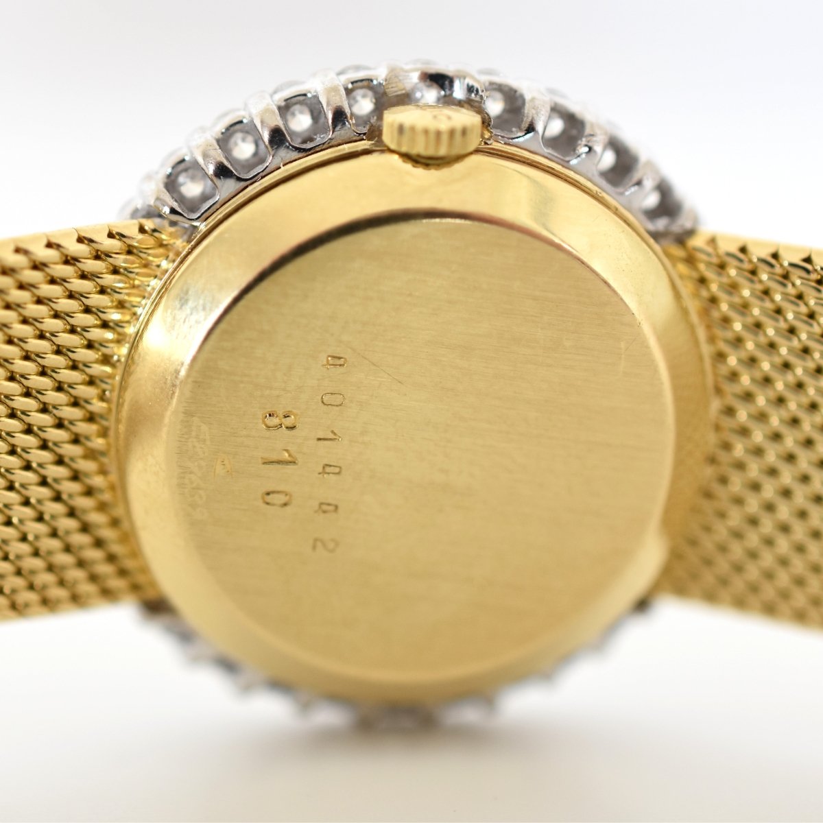 Montre CHOPARD en or jaune et diamants - Castafiore