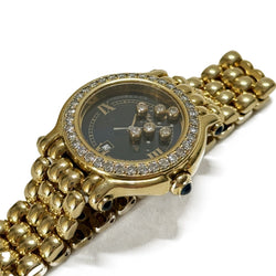 Montre CHOPARD Happy Sport en or jaune et diamants - Castafiore