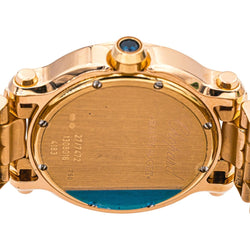 Montre CHOPARD "Happy Sport" en or rose, quartz et diamants - Castafiore