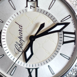 Montre CHOPARD "Impériale" en acier, améthyste et diamants - Castafiore