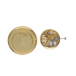 Montre CHOPARD "Yin et Yang" en or jaune, or blanc, cuir et diamants - Castafiore