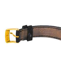 Montre CHOPARD "Your Hour" en or jaune, cuir et quartz - Castafiore