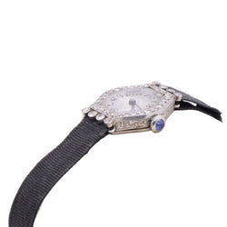 Montre DAISY en or jaune, platine, saphir et diamants - Castafiore