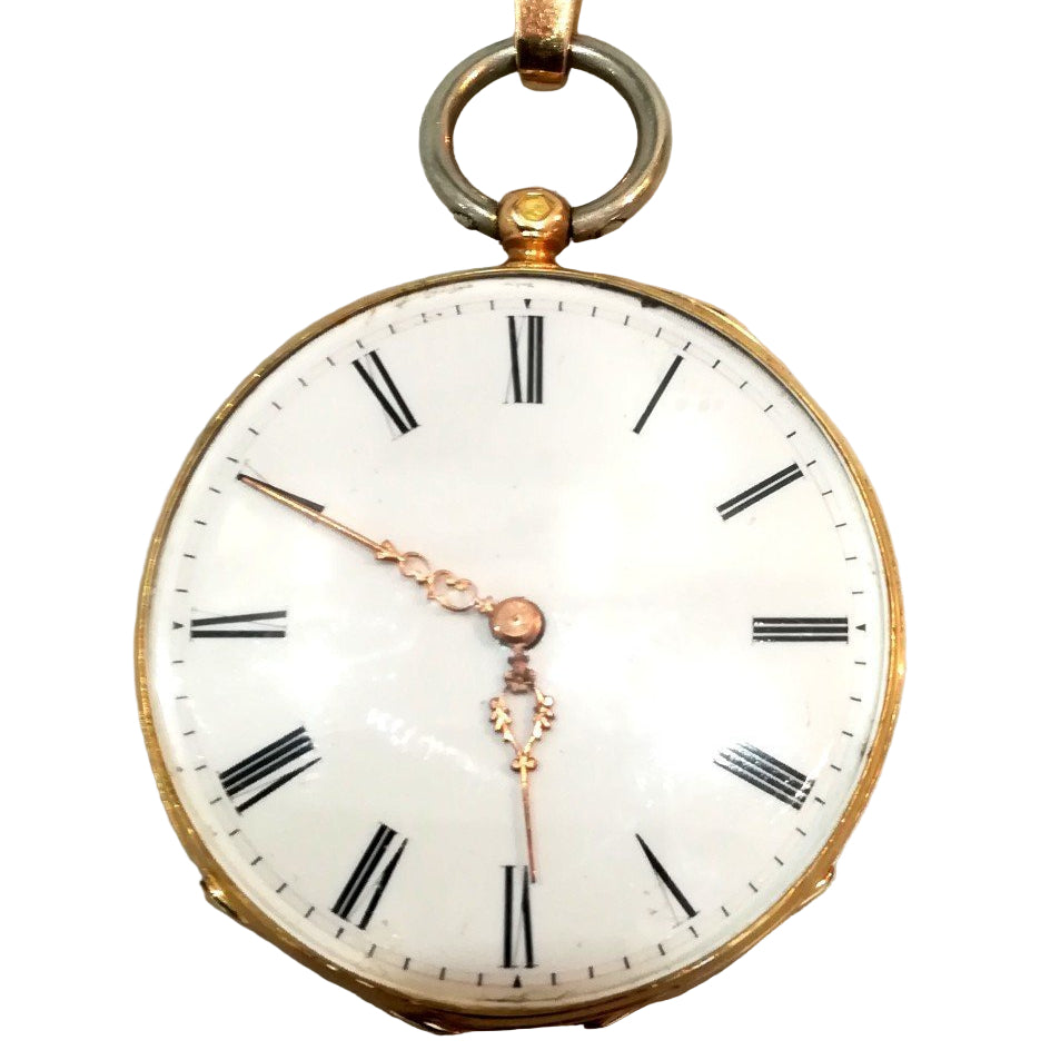 Montre de poche en or jaune - Castafiore