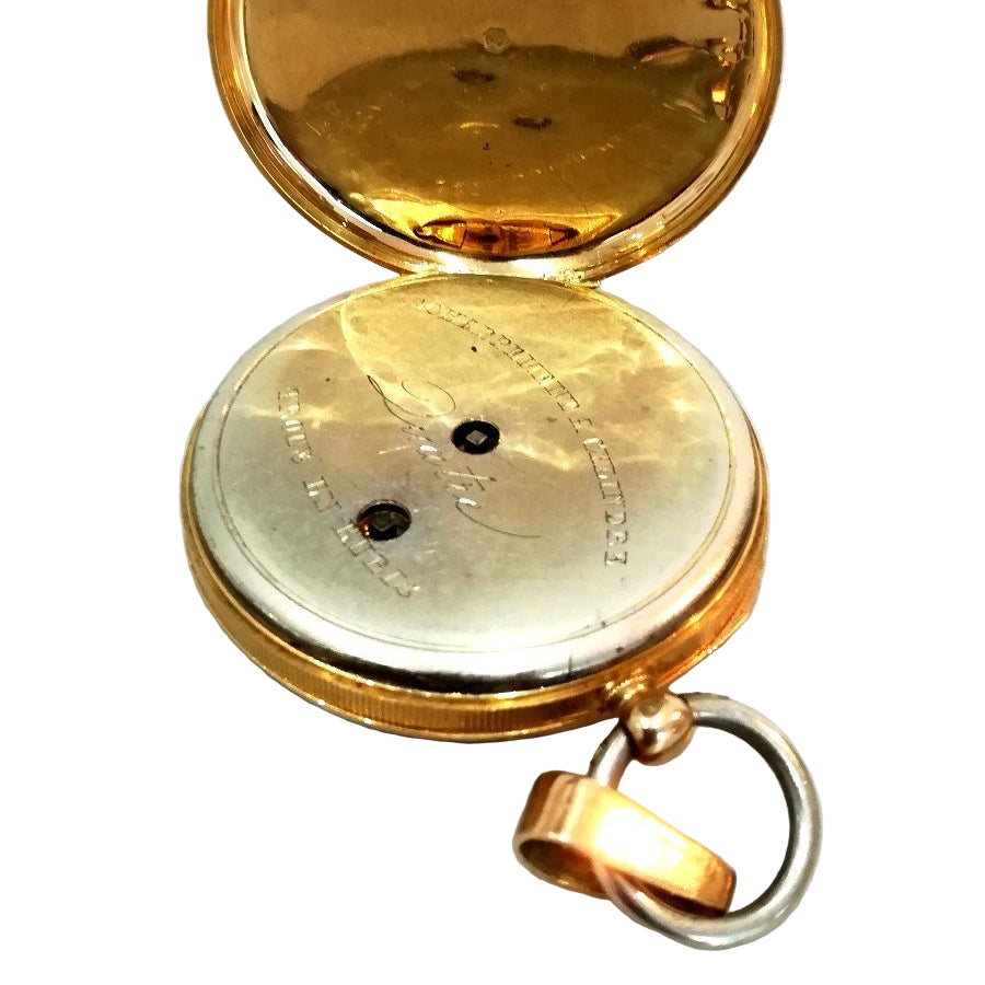 Montre de poche en or jaune - Castafiore