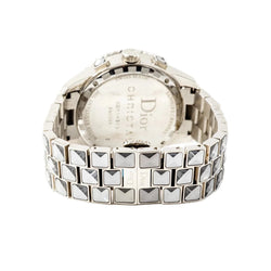 Montre DIOR "Christal" en acier et cristal saphir - Castafiore