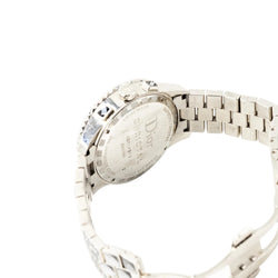 Montre DIOR "Christal" en acier et cristal saphir - Castafiore