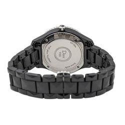 Montre DIOR "VIII" en céramique noire et saphir - Castafiore