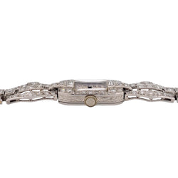 Montre en or blanc, platine et diamants - Castafiore