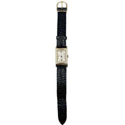Montre en or jaune et cuir - Castafiore