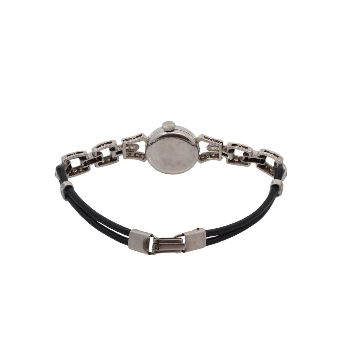Montre en platine et diamants - Castafiore