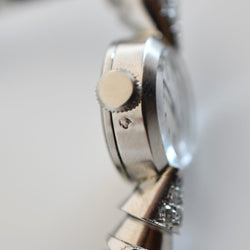 Montre en platine et diamants - Castafiore