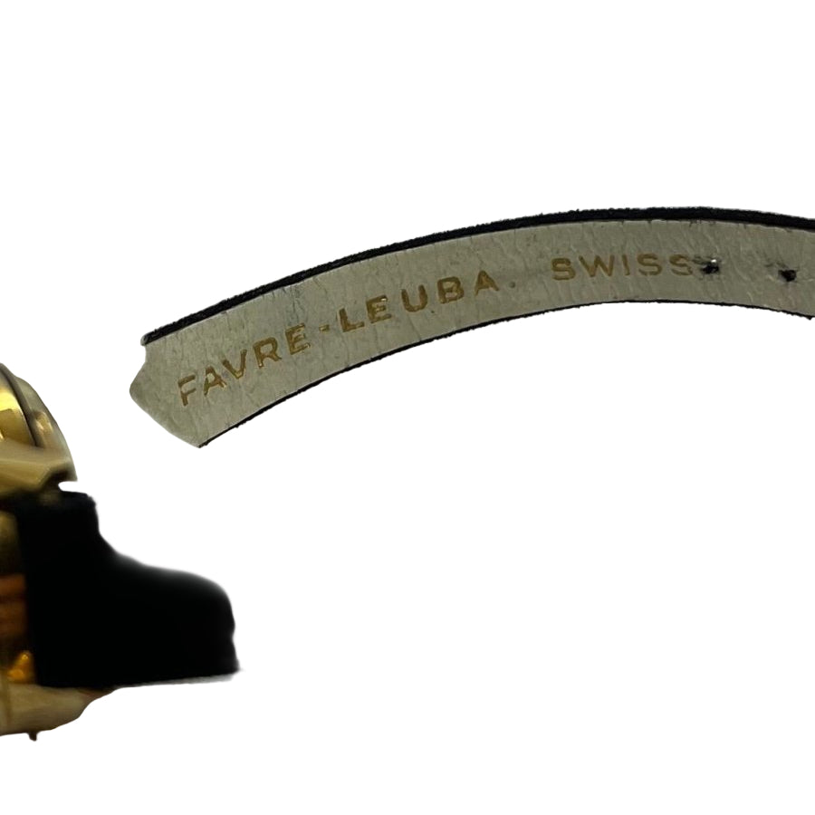 Montre FAVRE - LEUBA Vintage en or jaune - Castafiore