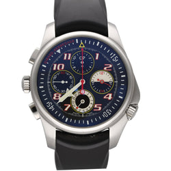 Montre GIRARD PERREGAUX "R&D 01" en acier et caoutchouc - Castafiore