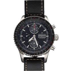 Montre HAMILTON "Aviation Converter Chronographe" en acier et automatique - Castafiore