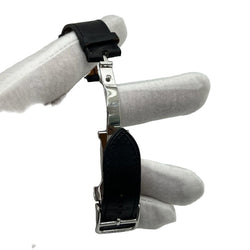 Montre HERMÈS Arceau en acier et cuir - Castafiore