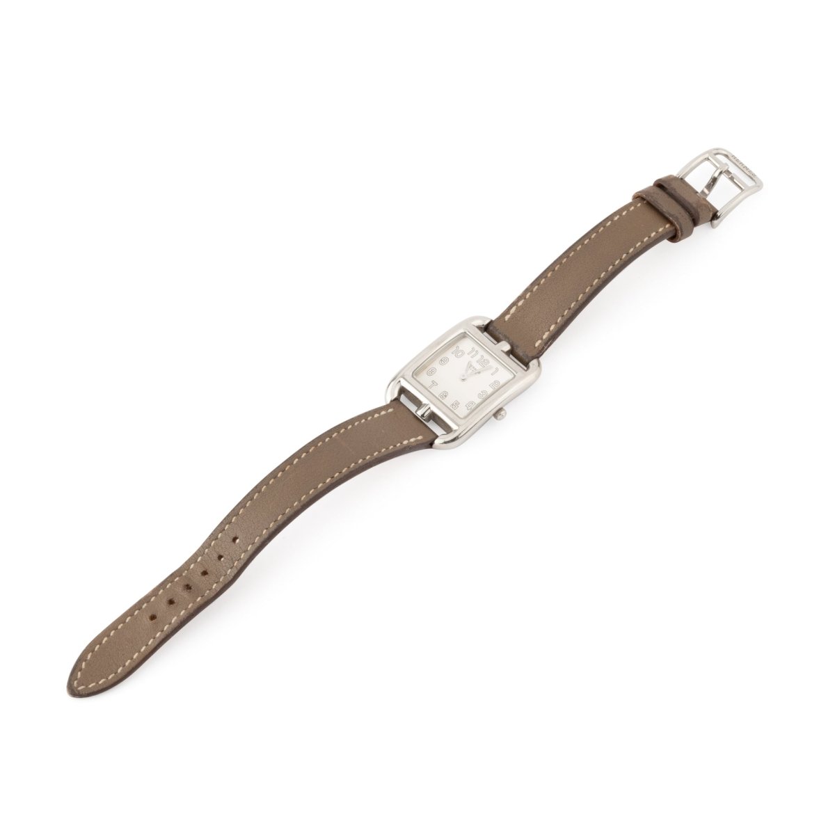 Montre HERMÈS "Cape cod" en acier - Castafiore