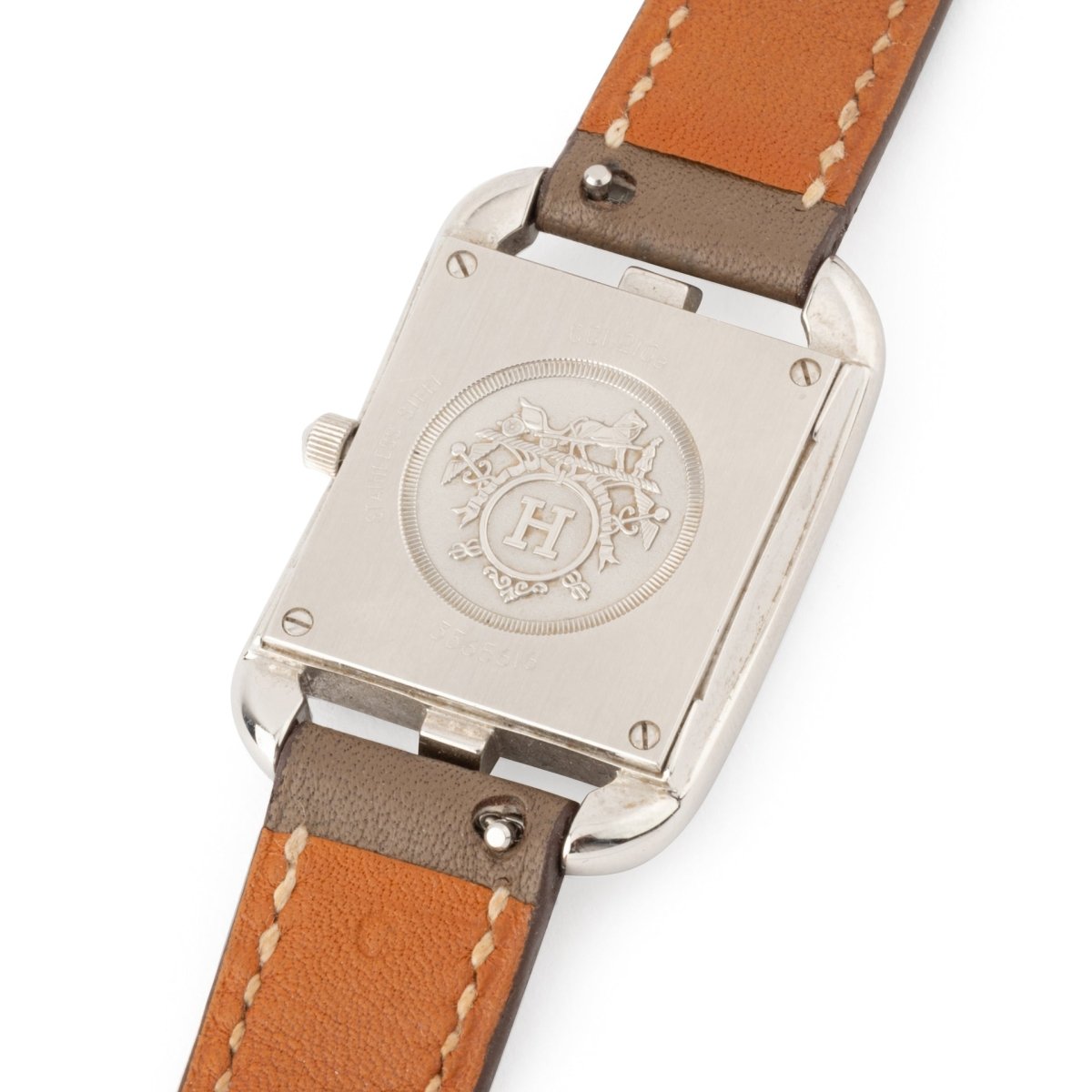 Montre HERMÈS "Cape cod" en acier - Castafiore