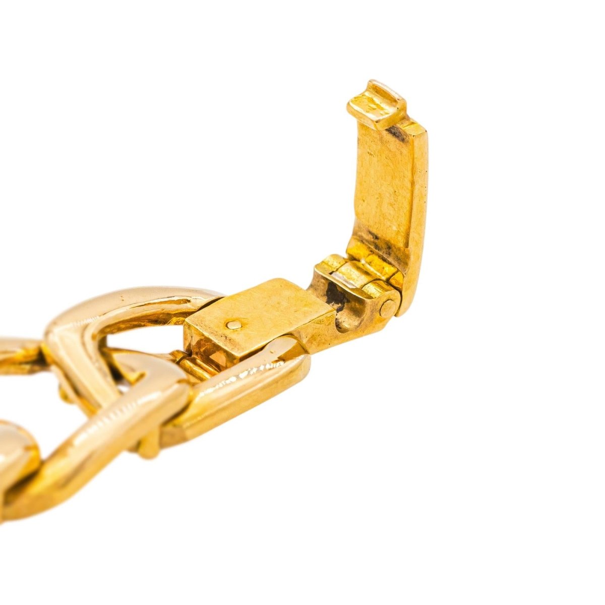 Montre HERMÈS en or jaune et quartz - Castafiore
