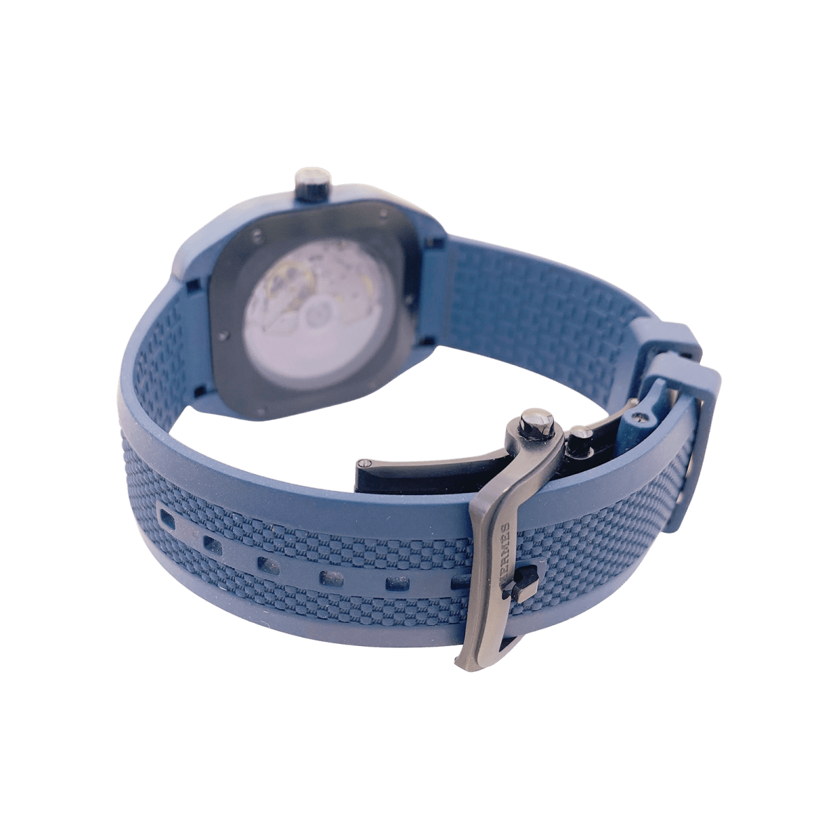 Montre HERMÈS "H08" en titane et caoutchouc - Castafiore