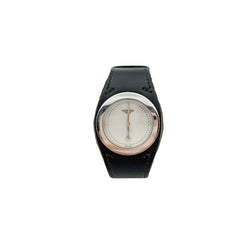 Montre HERMÈS "Harnais" en acier et cuir - Castafiore