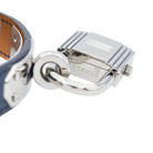 Montre HERMÈS "Kelly cadenas" en acier et cuir - Castafiore