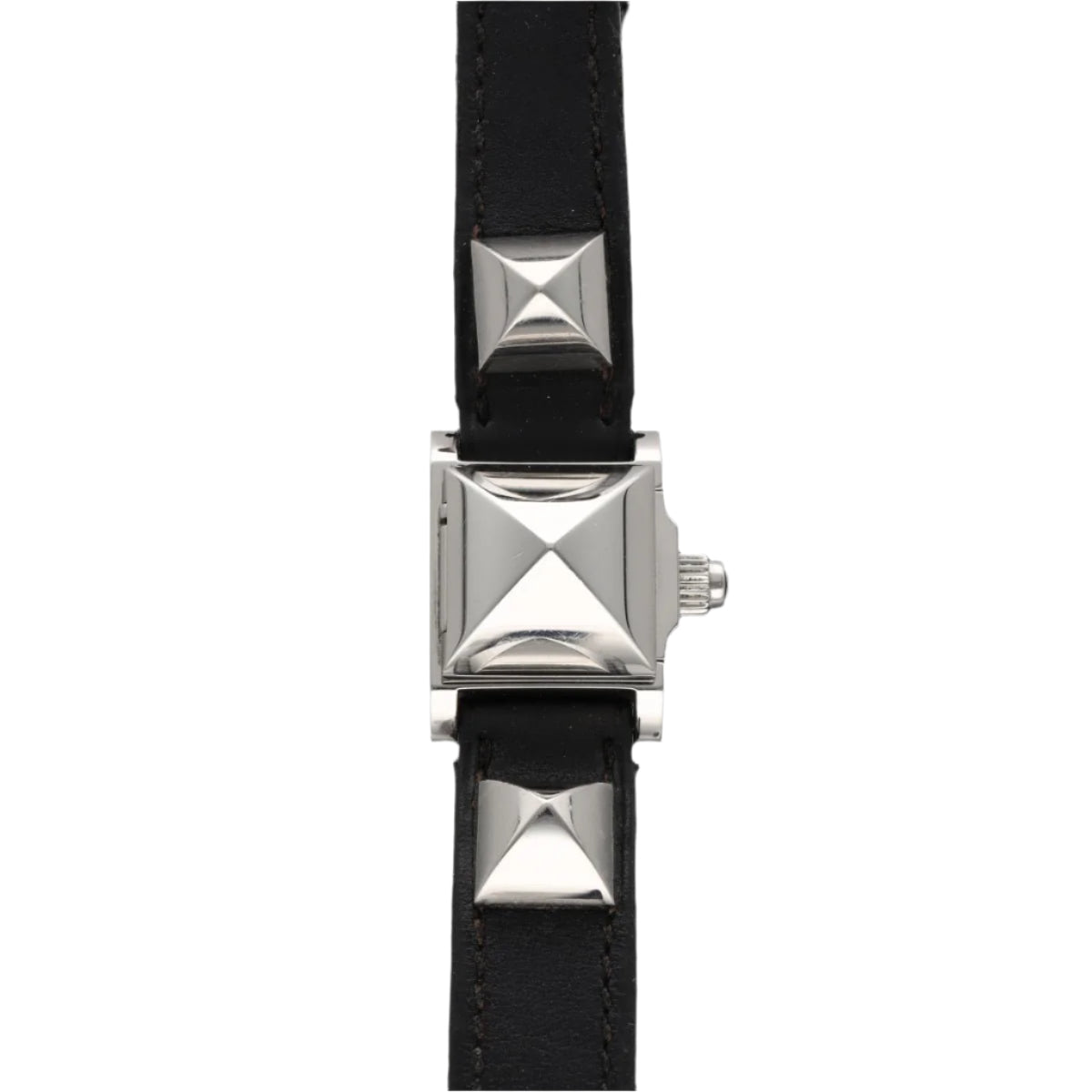 Montre Hermes "Medor" petit modèle Dame Acier. Quartz de 2022 . ref : ME2.110. Full set . - Castafiore