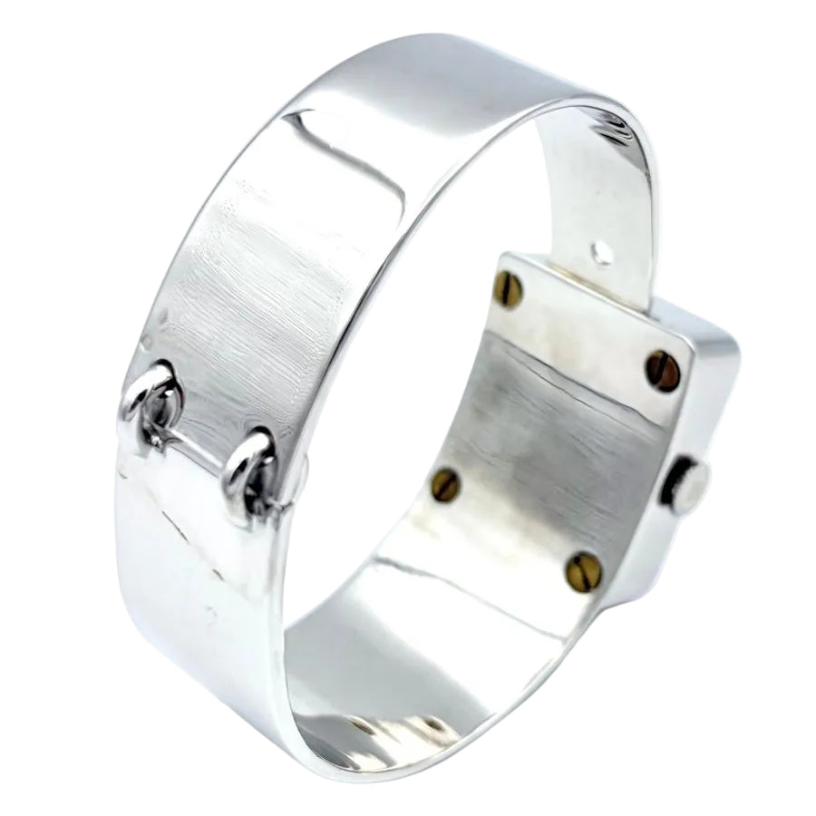 Montre HERMES vintage en argent vers 1970 - Castafiore