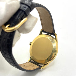 Montre IWC en or jaune, acier et cuir - Castafiore