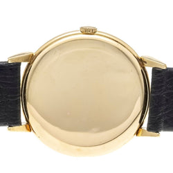 Montre IWC en or jaune et cuir - Castafiore