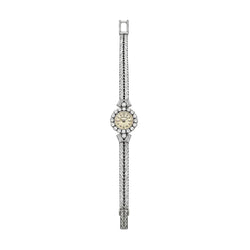 Montre JAEGE-LECOULTRE en or blanc et diamants - Castafiore